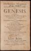 Mysterium Magnum; or an Exposition of the First Book of Moses, called Genesis...