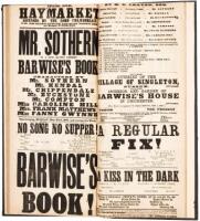 Playbills from the Haymarket Theatre London 1869-70