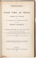 Thesaurus of English Words and Phrases, Classified and Arranged so as to Facilitate the Expression of Ideas and Assist in Literary Composition