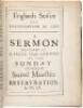 A Collection of Sermons Upon Several Occasions