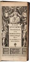 Pharsalia sive de Bello Civili Caesaris et Pompeii Lib. X.