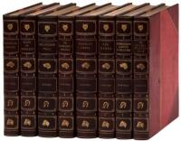 Eight sporting novels by Surtees, finely bound