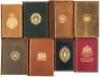 Large collection of 19th century works in leather "Prize" bindings