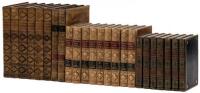Several 19th century works in contemporary leather bindings