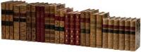Several 19th century works in contemporary leather bindings