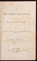 On the Origin of Species by Means of Natural Selection, Or the Preservation of Favoured Races in the Struggle for Life