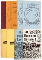 Nine issues of the Wormwood Review with contributions by Charles Bukowski