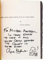 Poems Written Before Jumping Out of an 8 Story Window - a variant copy, inscribed to Michael Montfort