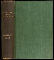 Three major papers by Einstein, on Relativity, Quantum, and Atomic Physics, in Annalen der Physik Series 4, Volume 17