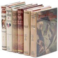 Six volumes from the Mars, Pellucidar and Venus series