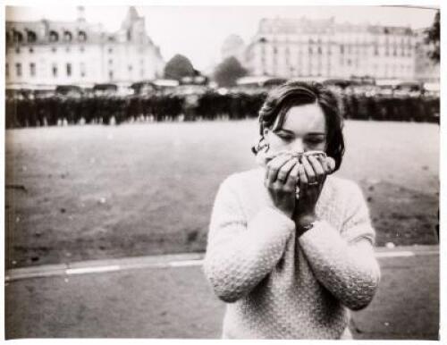 Collection of photographs of the 1968 Paris strikes and riots