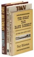 Three titles by Tony Hillerman, one of them signed