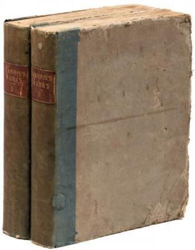 The Works of James Harris, Esq. With an account of his life and character, by his son, the Earl of Malmesbury