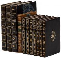 Small group of finely bound books