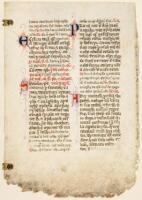 Illuminated Manuscript Leaf from a Breviary