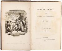 Oliver Twist; or, The Parish Boy's Progress. By "Boz"