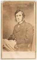 Carte-de-visite photograph of Harper's Weekly editor, taken in Civil War era