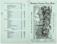 Advertisement for Barnard's Yosemite Falls Hotel