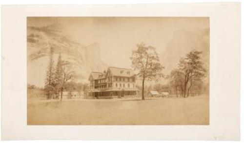 Albumen photograph of The Stoneman House