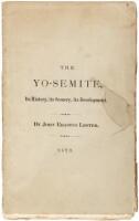 The Yo-Semite; Its History, Its Scenery, Its Development