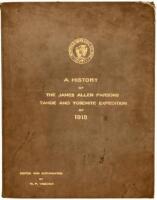 A History of the James Allen Parsons Tahoe and Yosemite Expedition of 1918