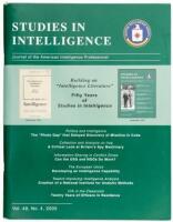 27 quarterly issues of the Journal of the American Intelligence Professional