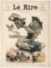 Issue of Le Rire, Journal Humoristique with fine color caricature of Wilbur Wright