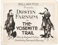 Lobby Card for the film "The Yosemite Trail" starring Dustin Farnum