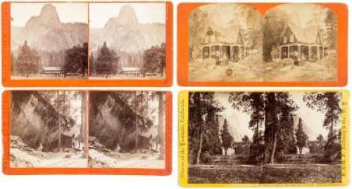 Four views of Yosemite Valley