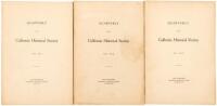 The California Historical Society Quarterly - over 180 issues