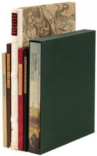 Eight volumes of Californiana, including Yosemite