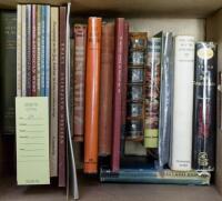 Shelf of Americana, including issues of The American West