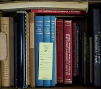 Shelf of Americana, including the Hill Collection of Pacific Voyages