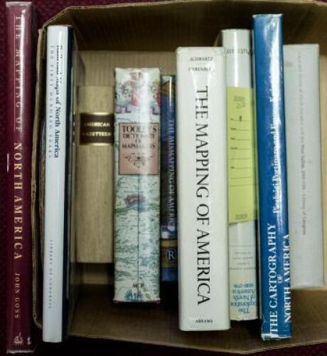 Shelf of works on Cartography