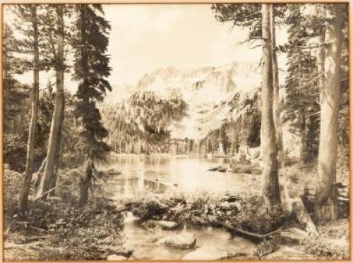 Photograph of the Eastern Sierra Nevada