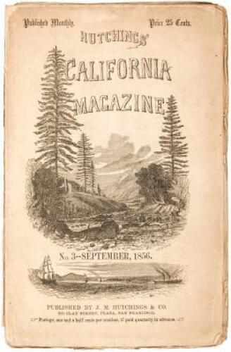 Five early issues of Hutching's California Magazine