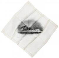 Jamestown Exposition 1907 Silk Handkerchief engraved by Bureau of Printing