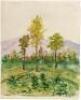 Original watercolor by Hermann Hesse