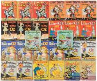 Nine titles in 26 volumes from the Junior Editions - Wonderful Land of Oz Library