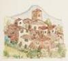 Two original watercolor sketches by Hesse, unsigned - 2