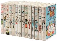 Complete Set of L. Frank Baum's Oz Books, White Spine Edition