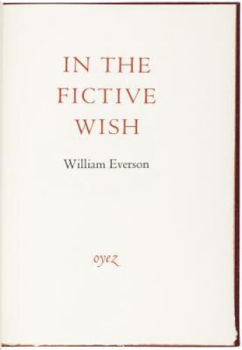 In the Fictive Wish