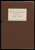 At the Round Earth's - one of five copies signed by artist Frederic Prokosch