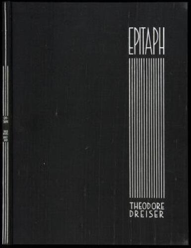 Epitaph: A Poem