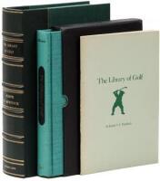 The Library of Golf - two volumes