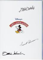 Disney's Art of Animation, From Mickey Mouse to Beauty and the Beast - signed by three of the animators