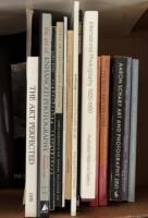 Shelf of books on photography
