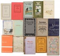 Thirty-five volumes by, or about, Hermann Hesse