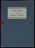 Lone Founts - one of five copies signed by artist Frederic Prokosch