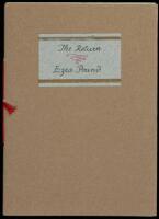 The Return - one of five copies signed by artist Frederic Prokosch